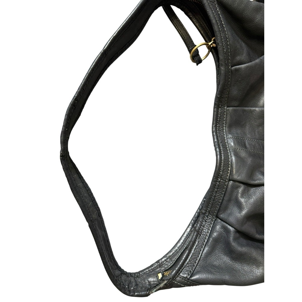 Y2K Vintage Coach Black leather Ergo Hobo Bag - Picture 9 of 9